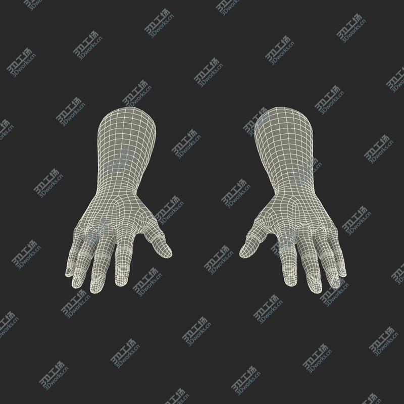 images/goods_img/20210113/Man Hands 2 Rigged for Cinema 4D/3.jpg